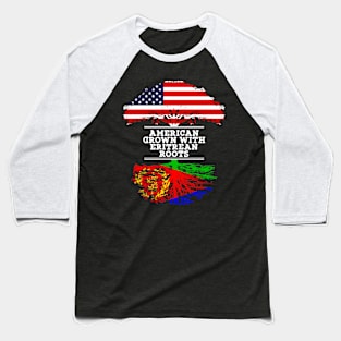 American Grown With Eritrean Roots - Gift for Eritrean From Eritrea Baseball T-Shirt